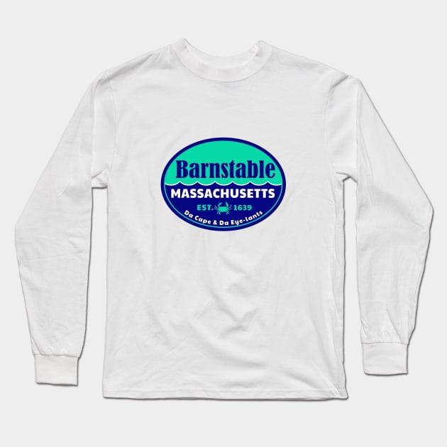 Barnstable Massachusetts MA Long Sleeve T-Shirt by DD2019